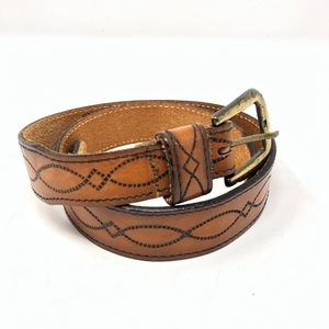 Levis | Genuine Leather Embossed Leather Belt